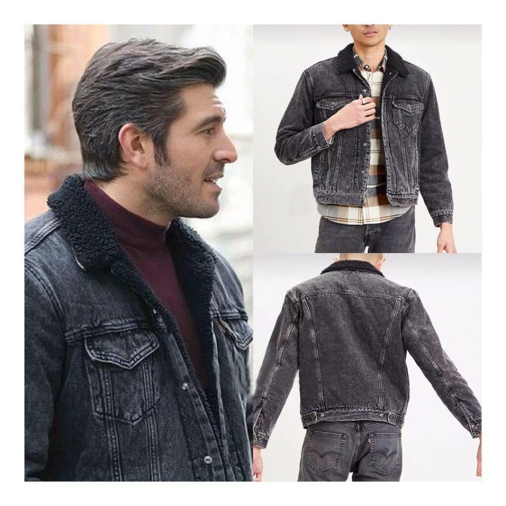 Sweater and Denim Jacket Worn By Cihangir Ceyhan in Alev Alev