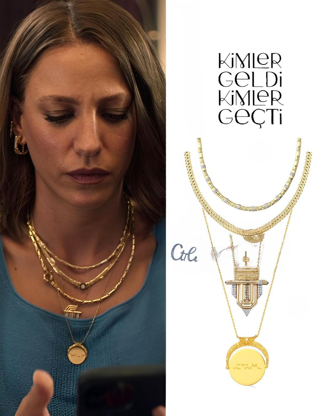 Serenay Sarıkaya's Necklace