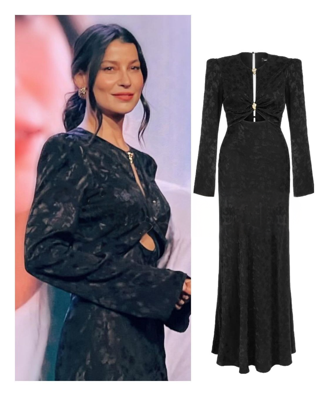 The Black Dress Worn By  Müjde Uzman