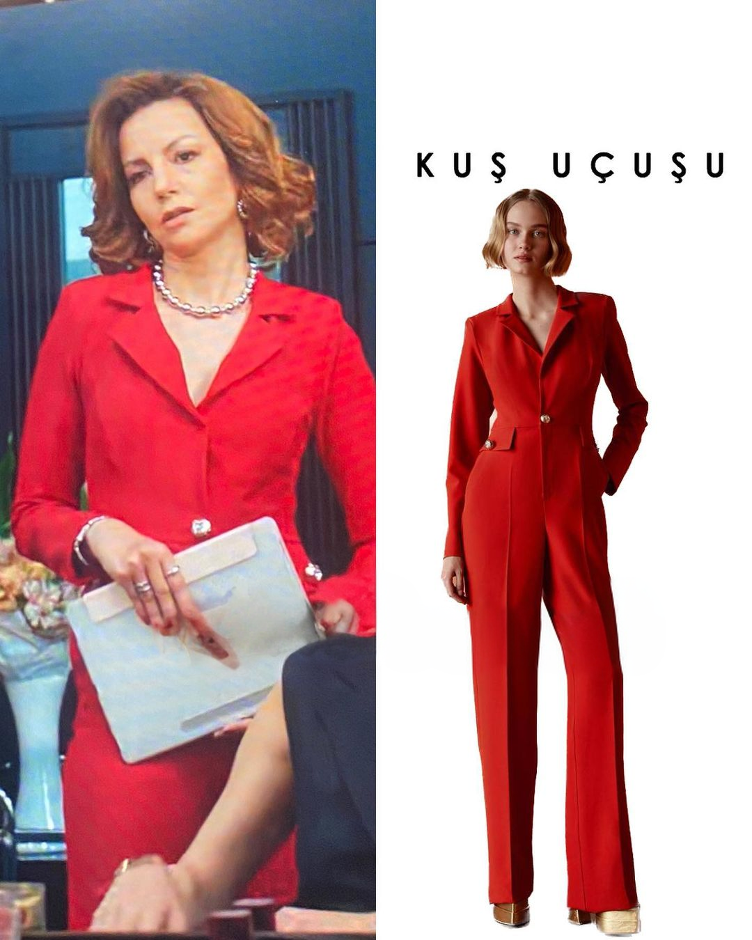 The Jumpsuit Worn By Defne Kayalar