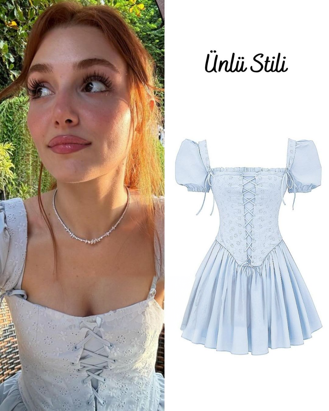 The dress Hande Erçel wore on her Bali vacation