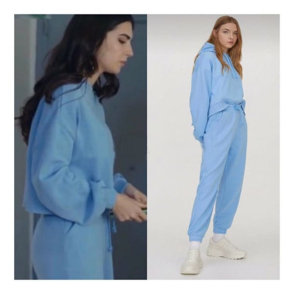 Blue Track Suit Worn By Yasemin Yazıcı