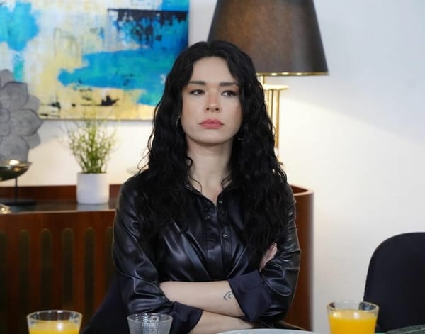 Faux Leather Black Shirt Worn By Şafak Pekdemir