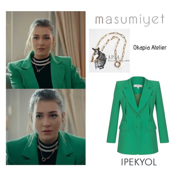 Green Jacket Worn By Deniz Işın