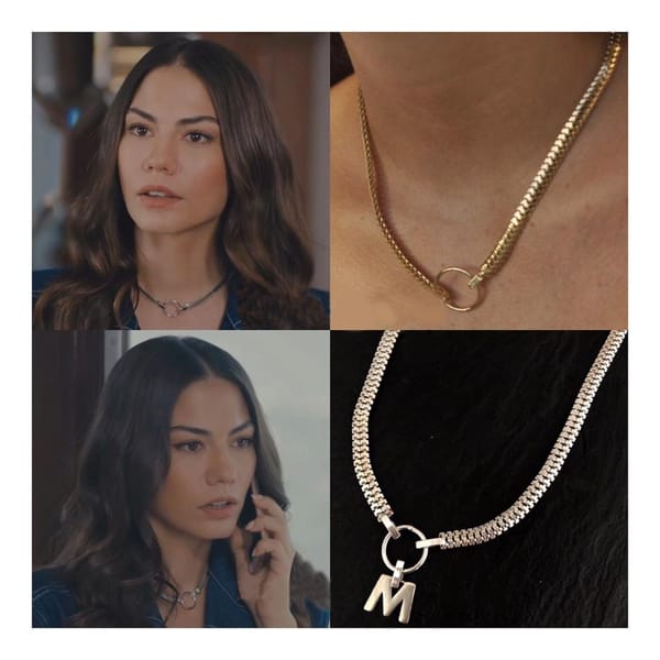 Necklace Worn By Demet Özdemir From Gülce Dereli