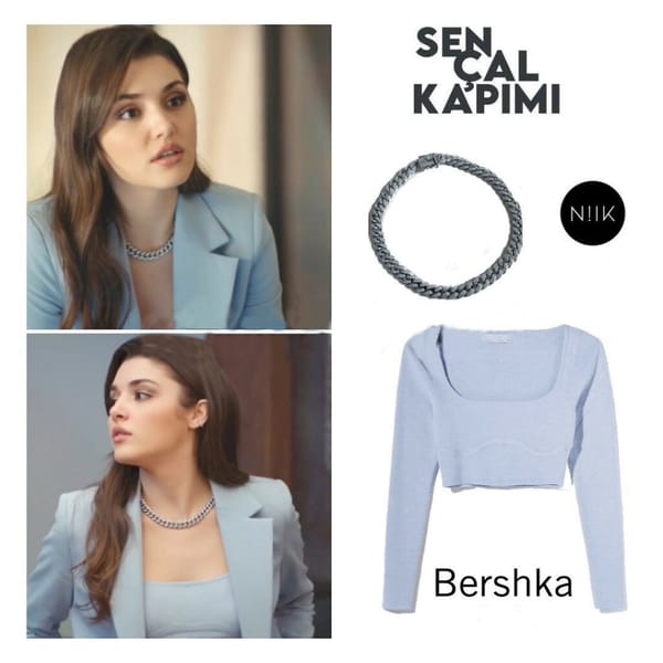 Necklace Worn By Hande Erçel