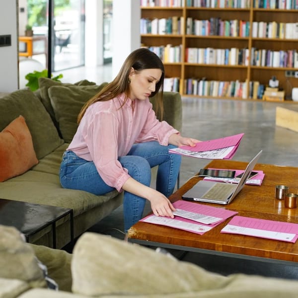 Pink - Blue Casual Combination Worn By Gizem Karaca