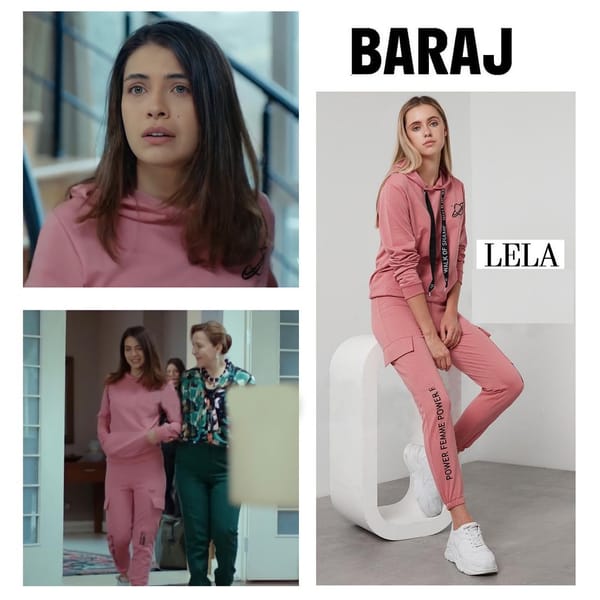 Pink Tracksuit Worn By Biran Damla Yılmaz