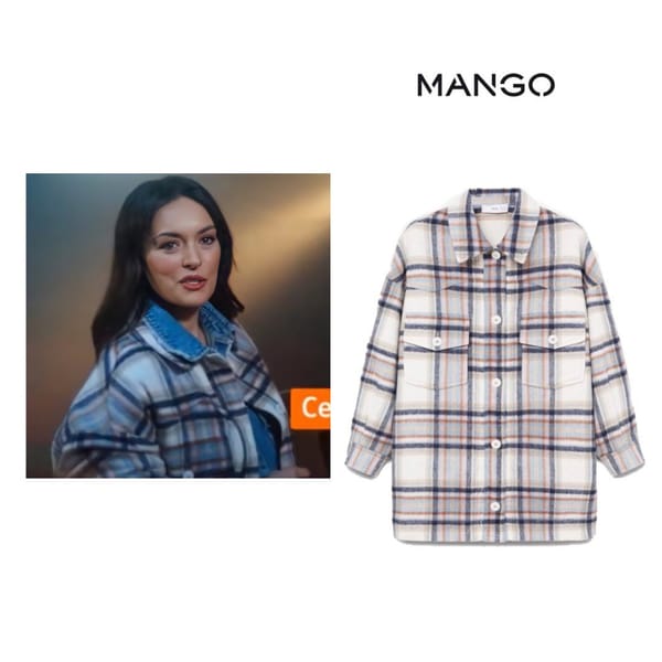 Plaid Shirt Worn By Ezgi Mola