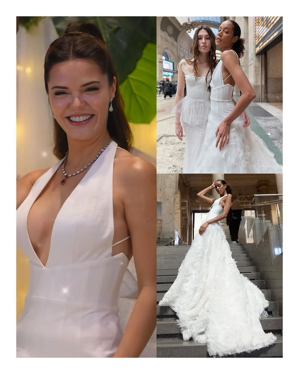 The White Wedding Dress Worn By Hilal Altınbilek