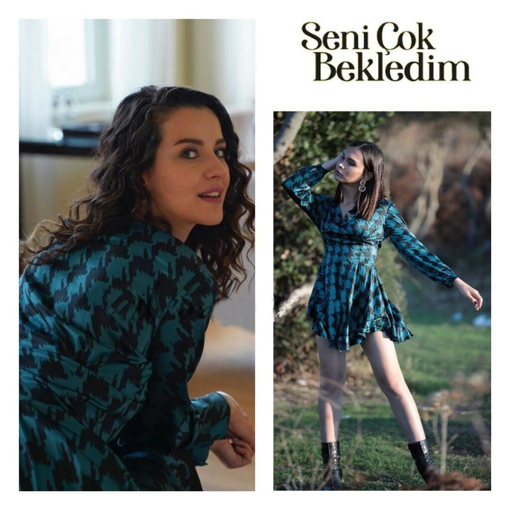 Mini Dress Worn By İrem Helvacıoğlu