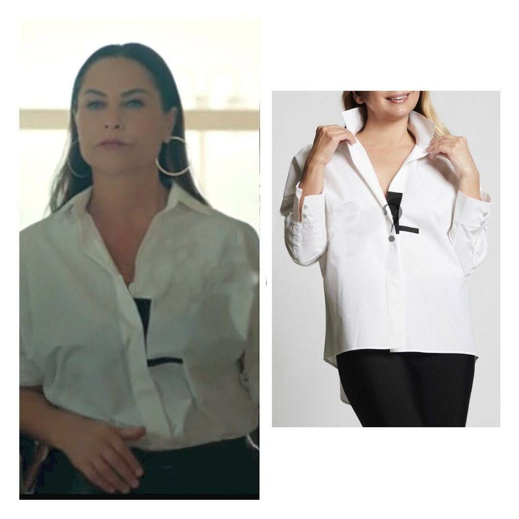 White Shirt Worn By Hülya Avşar
