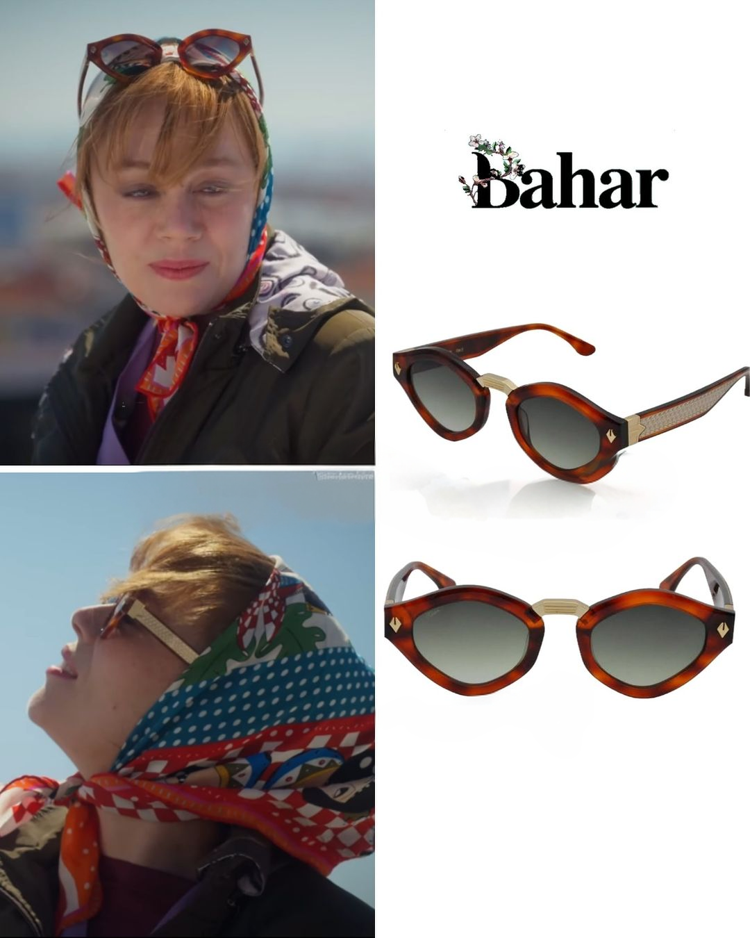 Demet Evgar's sunglasses